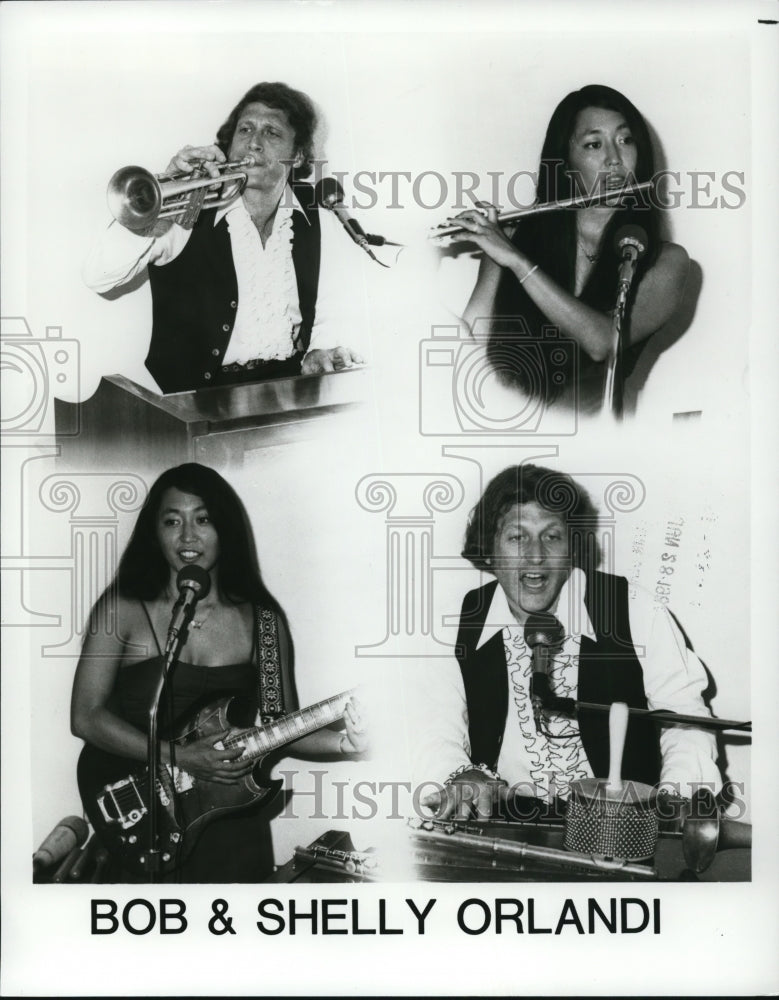 1984 Press Photo Bob &amp; Shelly Orlandi Musicians - cvp50393- Historic Images