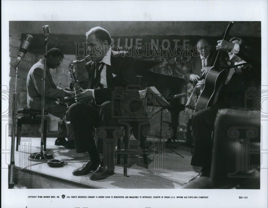 1986 Press Photo Dexter Gordon stars as Dale Turner in Round Midnight- Historic Images