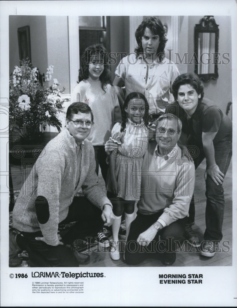 1986 Press Photo TV Program Morning Star/Evening Star - cvp51206- Historic Images