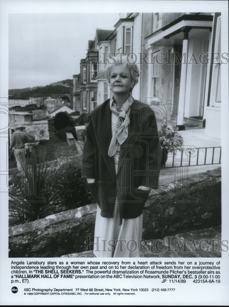 1989 Press Photo Angela Lansbury in The Shell seekers - cvp51238- Historic Images