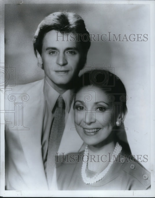 1984 Press Photo Mikhail Baryshnikov and Margot Fonteyn in The Magic of Dance- Historic Images
