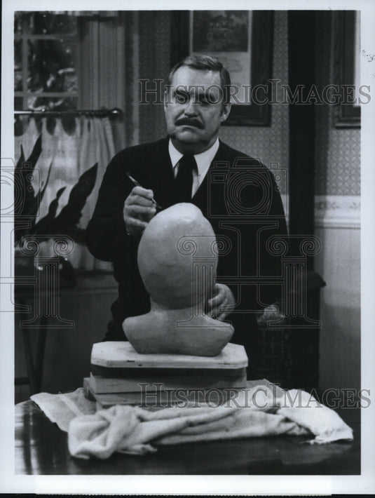 1985 Press Photo Christopher Hewett on Mr. Belvedere- Historic Images