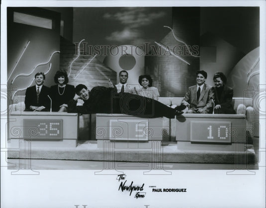 1989 Press Photo Paul Rodriguez on The Newlywed Game - cvp51534- Historic Images