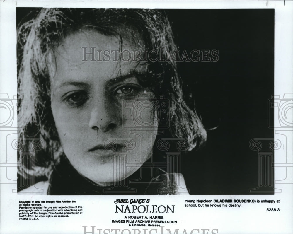 1983 Press Photo Valdimir Roudenko stars in Napoleon - cvp52139- Historic Images