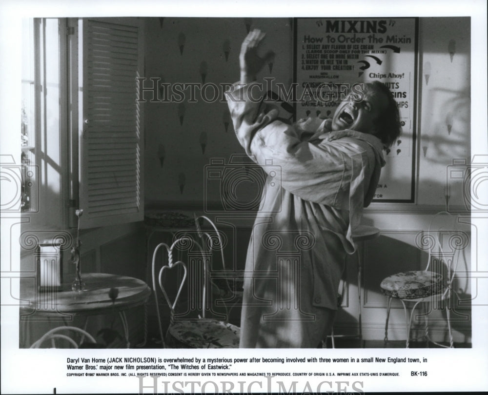 Press Photo Warner Brothers presents The Witches Of Eastwick with Jack- Historic Images