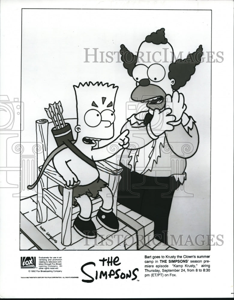 Press Photo The Simpsons - cvp53058- Historic Images