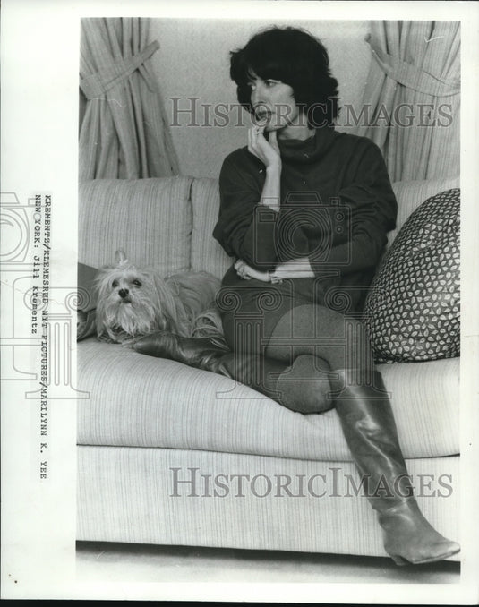 1982 Press Photo Photographer Jill Krementz - cvp53096- Historic Images