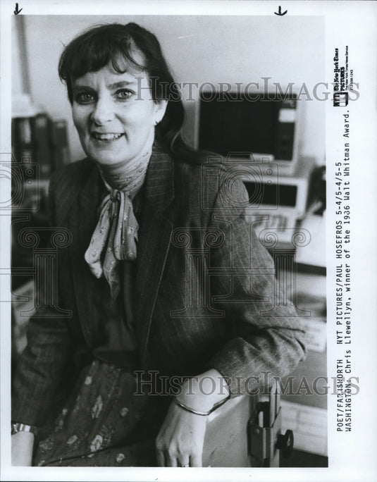 1986 Press Photo Chris Llewellyn - cvp53148- Historic Images