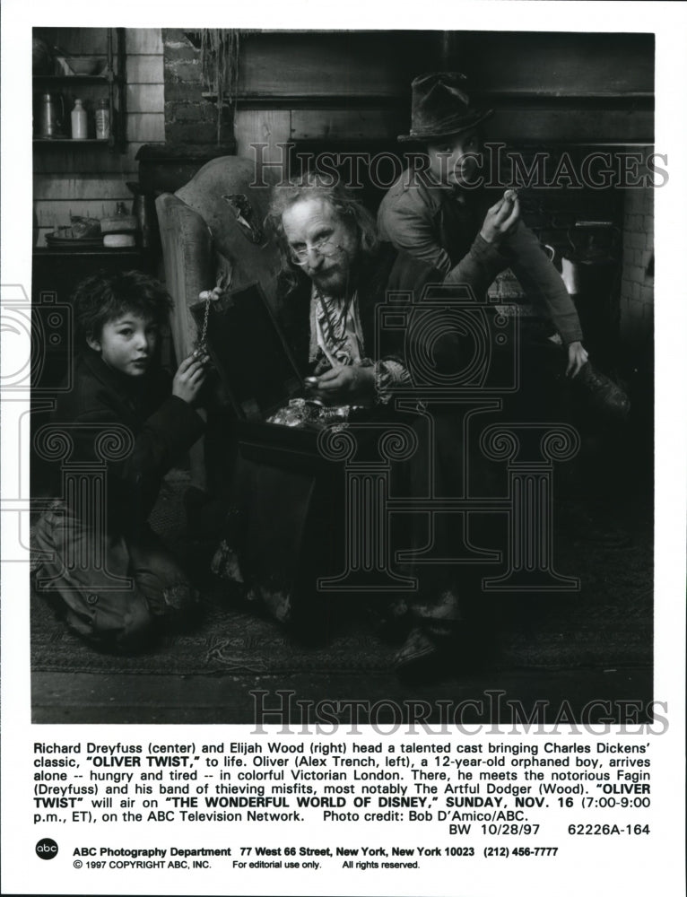 1997 Press Photo Oliver Twist - cvp53205- Historic Images