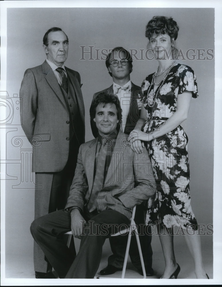 Undated Press Photo Winston Rekert Ken Pogue Jonathan Welsh and Dixie Seatle- Historic Images