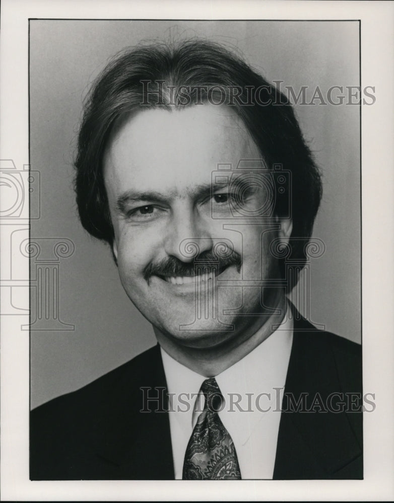 Undated Press Photo Gary Loeffler Vice President Research A&E Network- Historic Images