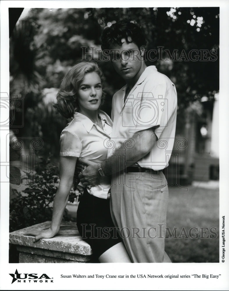 Press Photo Susan Walters and Tony Crane star in The Big Easy TV show- Historic Images