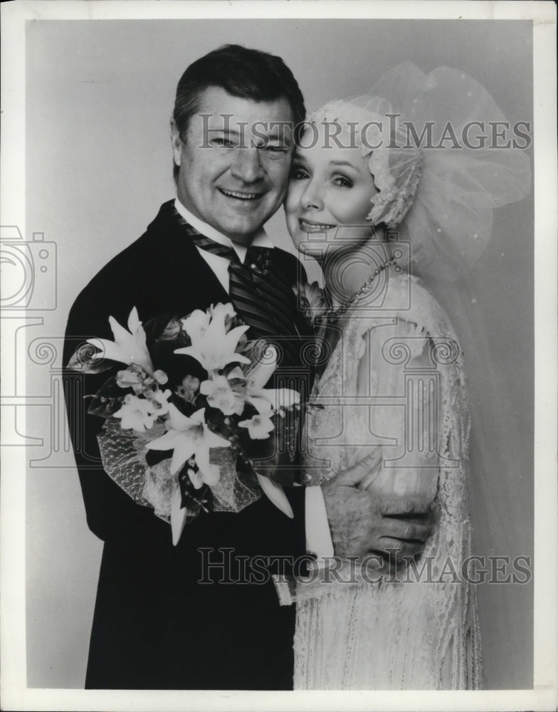 1985 Press Photo Don Hastings and Kathryn Hays on As the World Turns - cvp54759- Historic Images