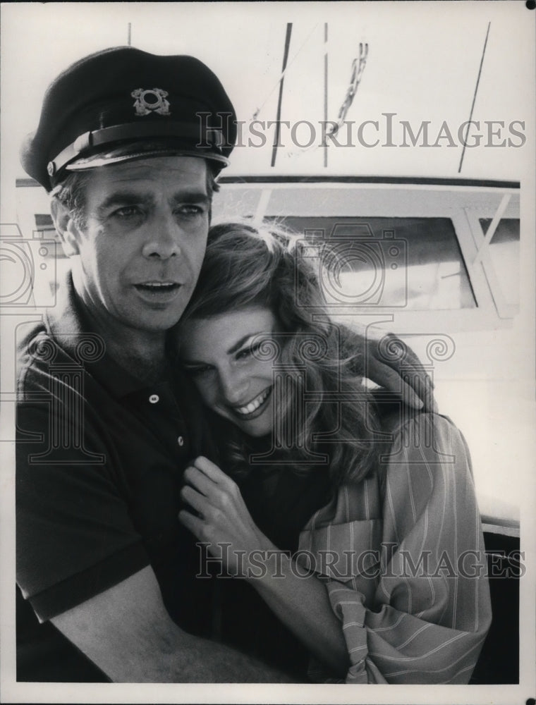 1980 Press Photo Kevin O&#39;Connor and Kathryn Harrold in Bogie - cvp54764- Historic Images