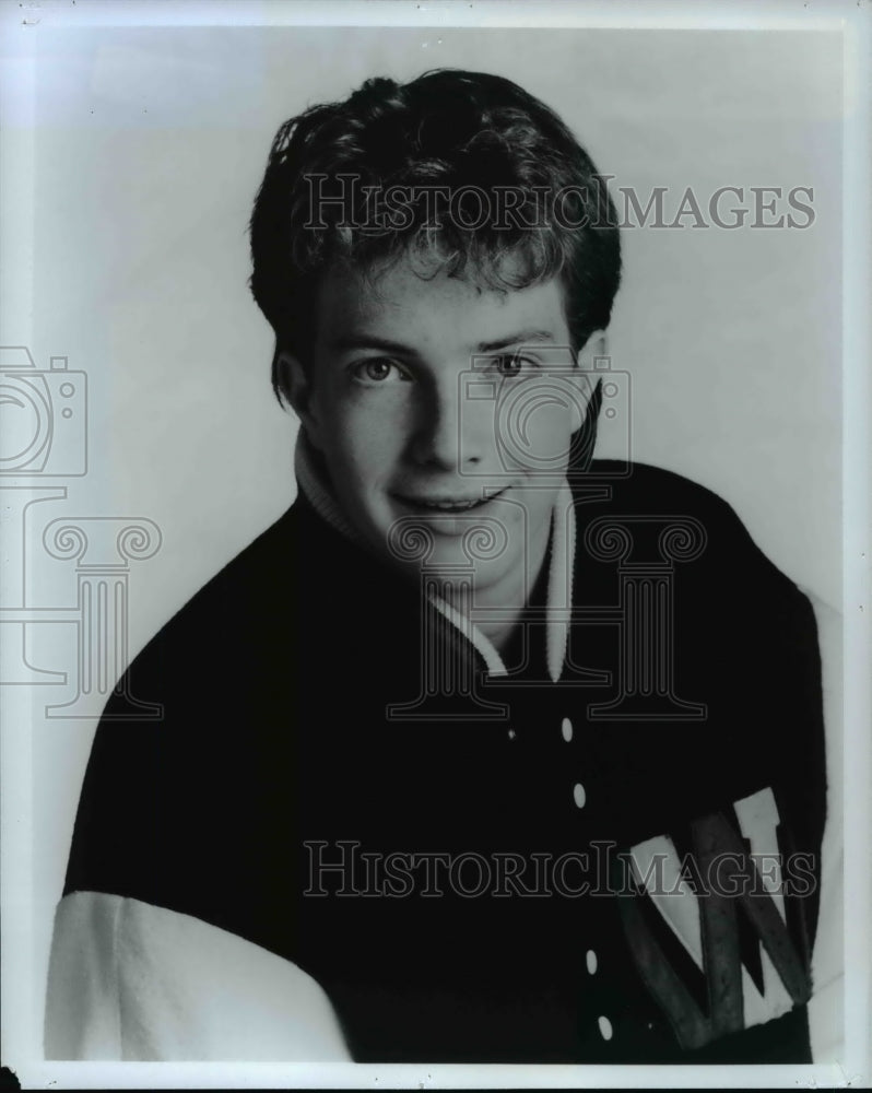 1987 Press Photo Jonathan Ward in The New Adventures of Beans Baxter by Fox- Historic Images