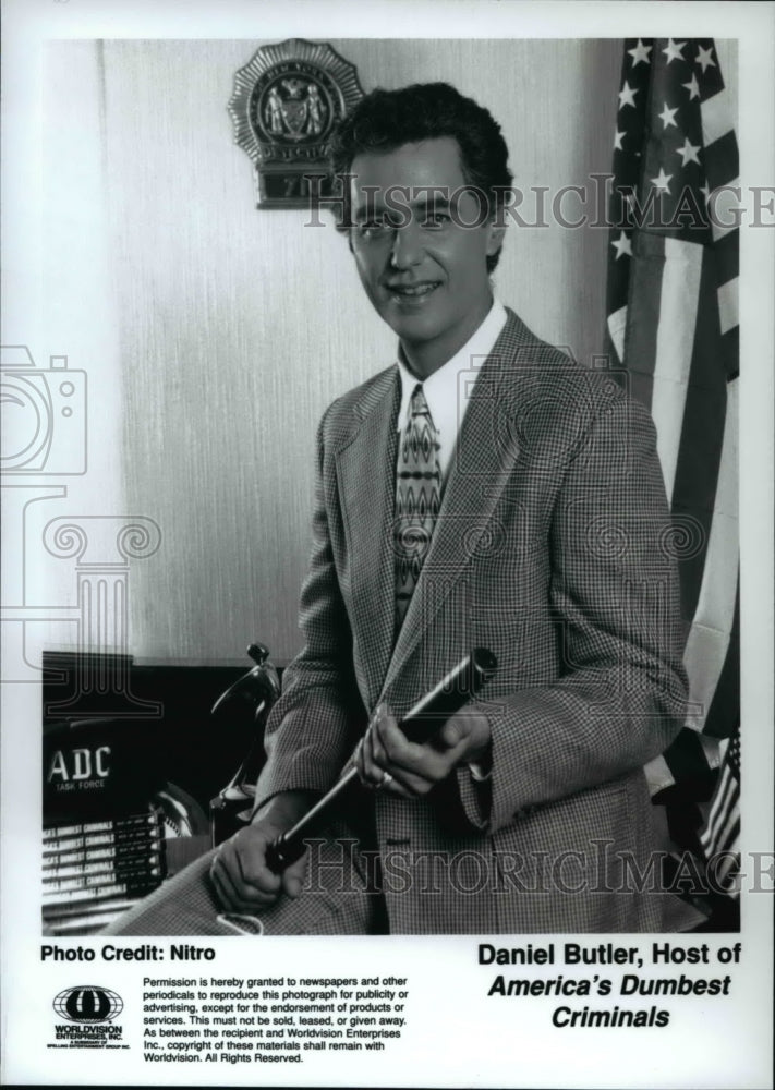 Press Photo Daniel Butler hoss &quot;America&#39;s Dumbest Criminals&quot; - cvp54929- Historic Images