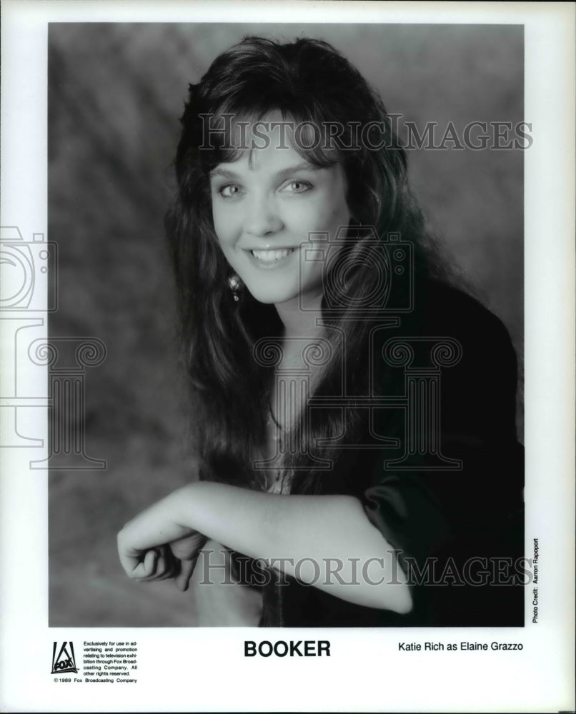 1989 Press Photo Katie Rich in Booker - cvp54952- Historic Images