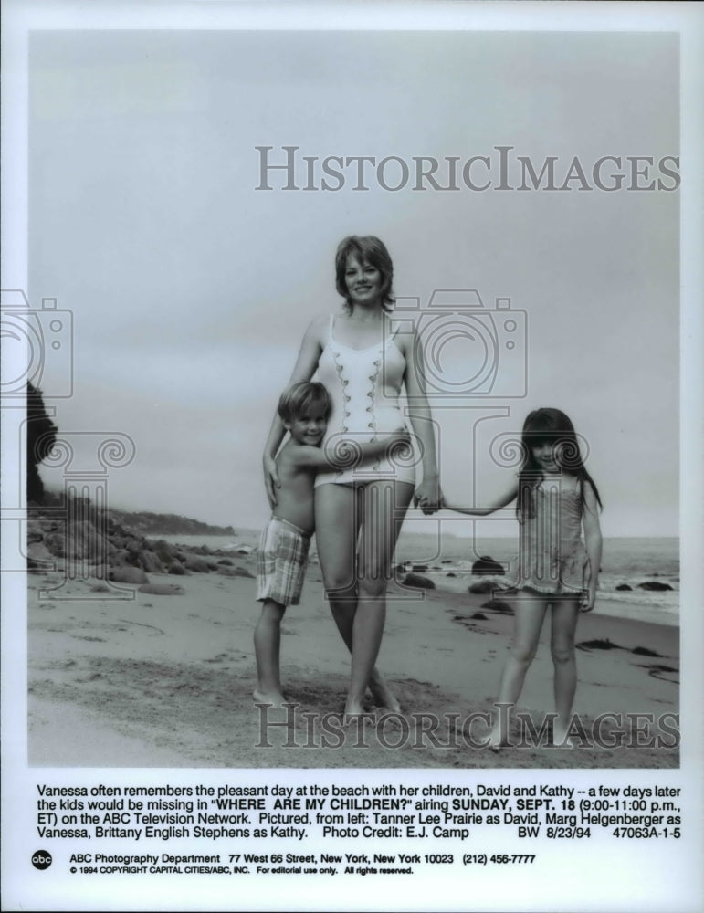 1994 Press Photo Where Are My Children Tanner Lee Prarie Marg Helgenberger- Historic Images