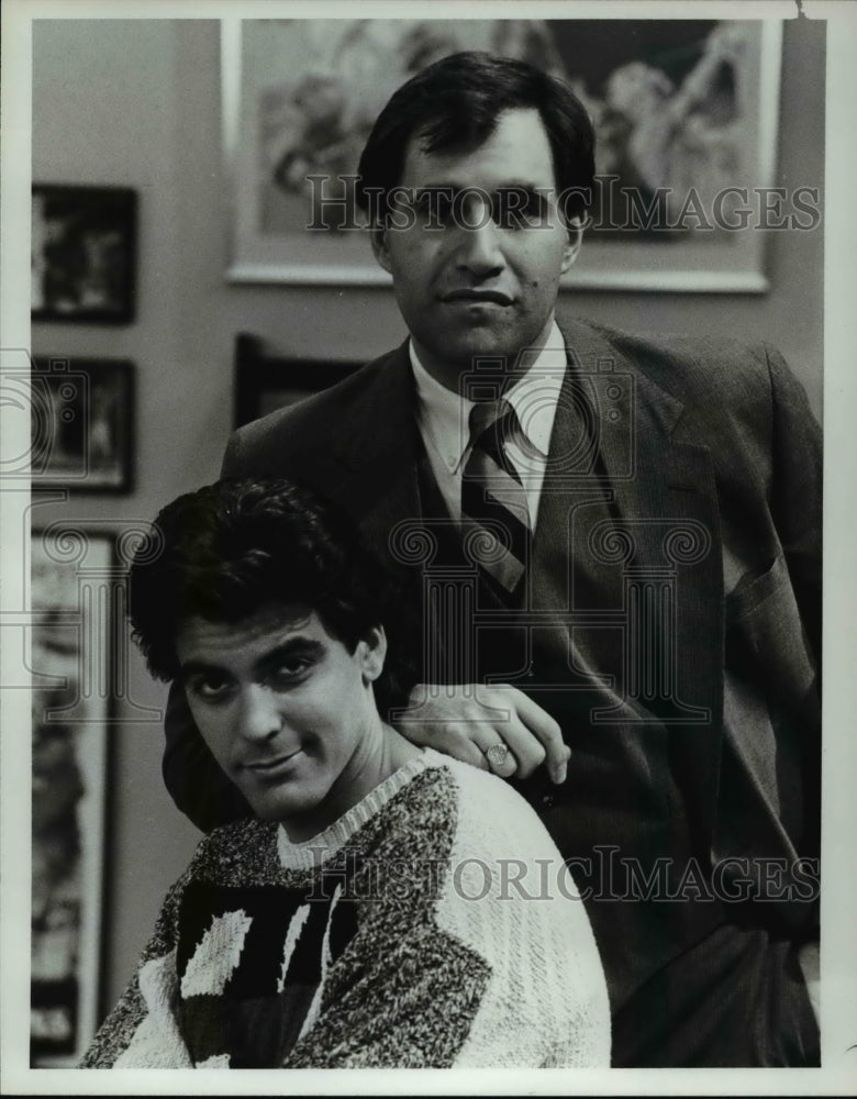 1987 Press Photo Richard Bennett &amp; Tom in The Bennett Brothers - cvp55163- Historic Images