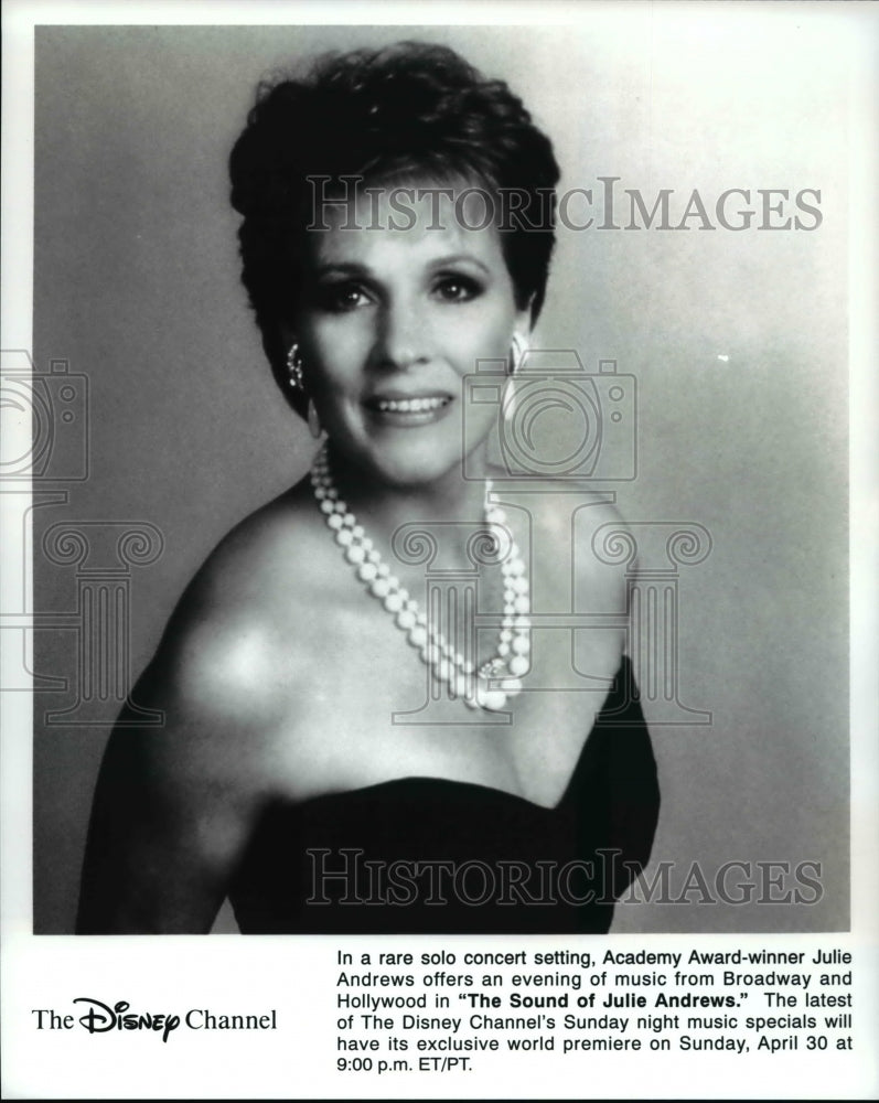 Press Photo The Sound of Julie Andrews - cvp55196- Historic Images