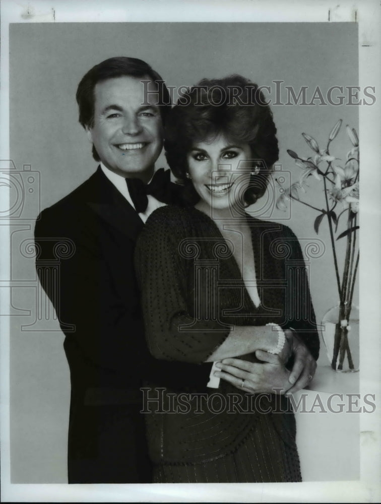 1983 Press Photo Robert Wagner &amp; Stefanie Powers in Hart to Hart - cvp55394- Historic Images