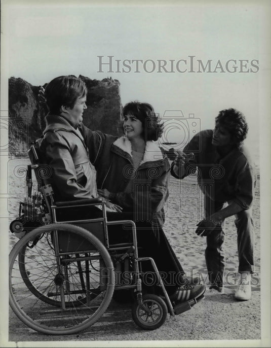 1985 Press Photo TV Program Highway to Heaven - cvp55439- Historic Images