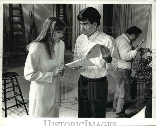 1980 Press Photo TV Program AM Cleveland - cvp55751- Historic Images