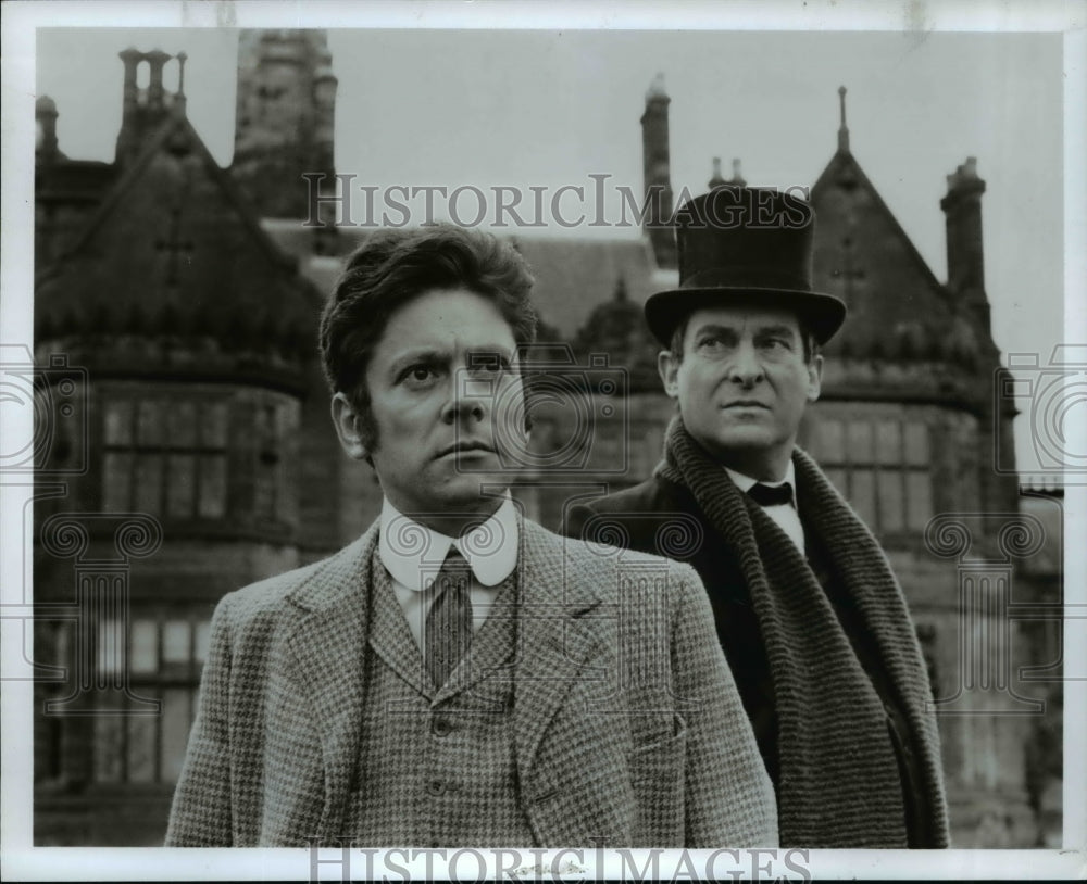 1988 Press Photo Jeremy Britt &amp; Kristoffer Tabori in The Hound of the Baskervill- Historic Images