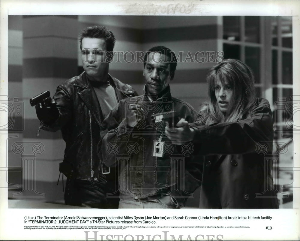 1991 Press Photo Movie Terminator 2: Judgement Day - cvp56072- Historic Images