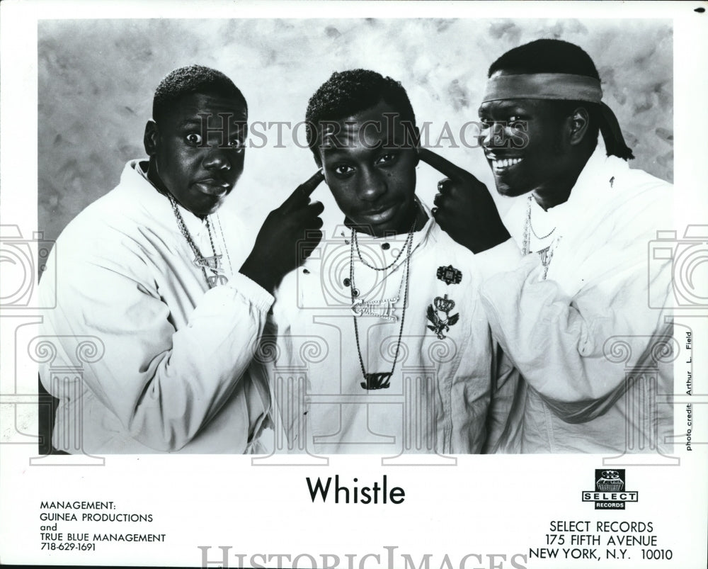 1986 Press Photo Whistle - cvp56359- Historic Images