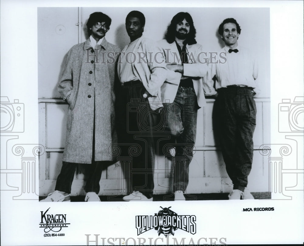 1986 Press Photo Musical Group Yellowjackets - cvp56764- Historic Images