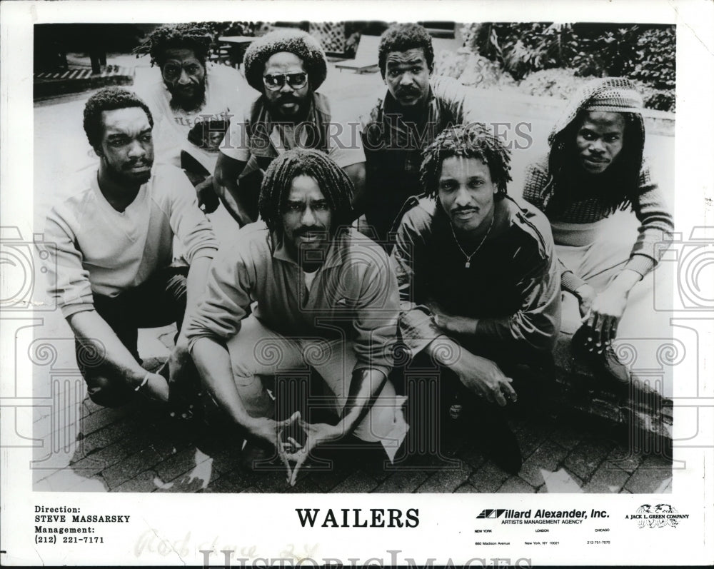 1988 Press Photo Wailers - cvp56875- Historic Images