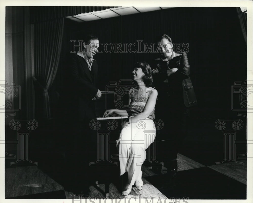 1981 Press Photo Touch Of Class Vince Tamucredi Judy Strauss Ben Mezacapa- Historic Images