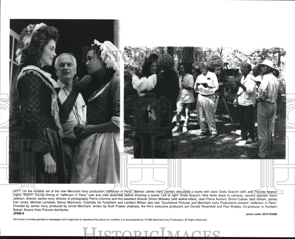 Press Photo Movie Jefferson in Paris - cvp57296- Historic Images