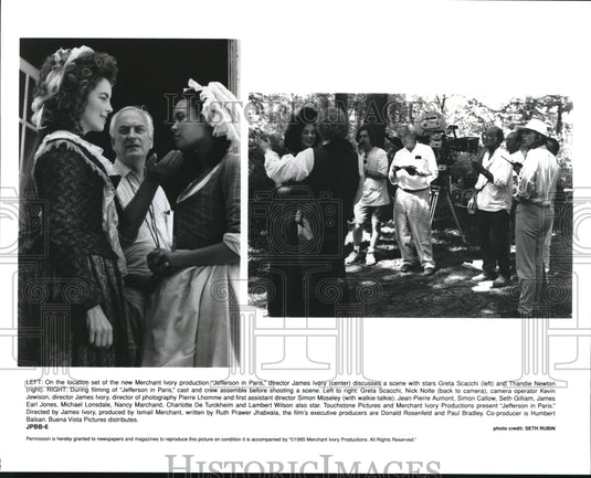Press Photo Movie Jefferson in Paris - cvp57296- Historic Images