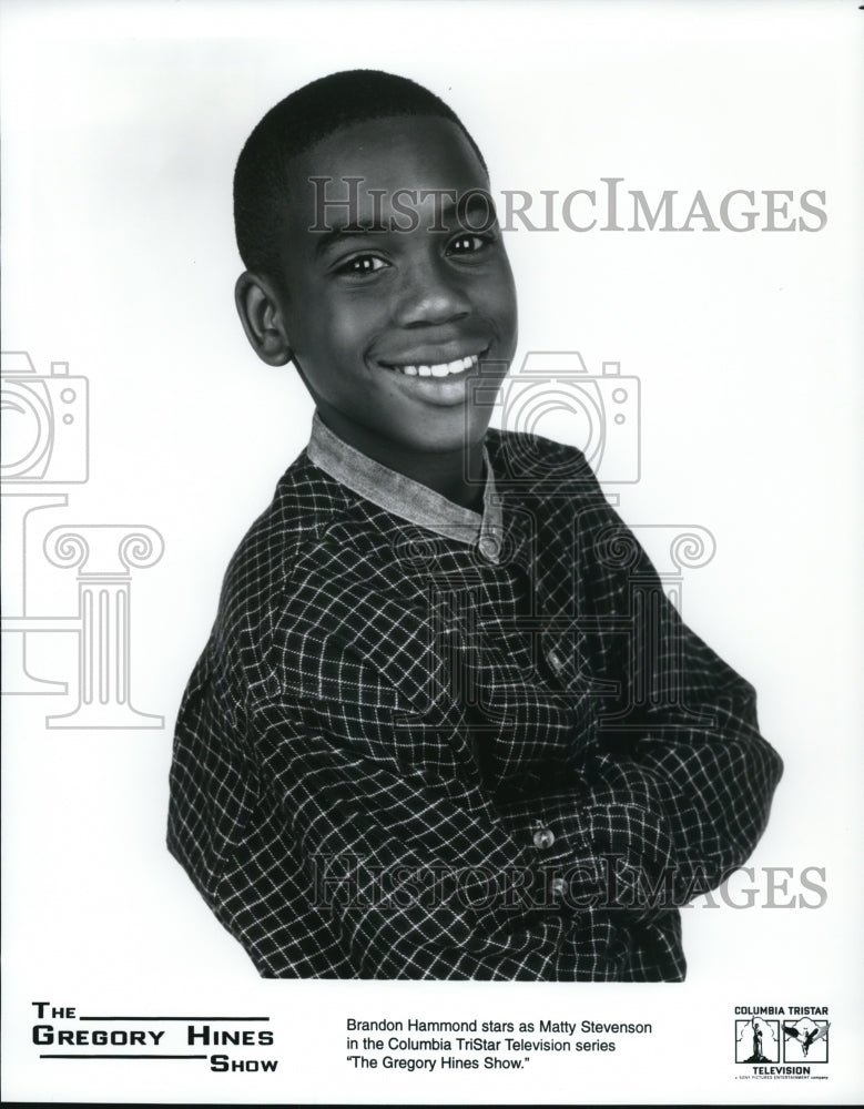 Press Photo The Gregory Hines Show Brandon Hammond - cvp58079- Historic Images