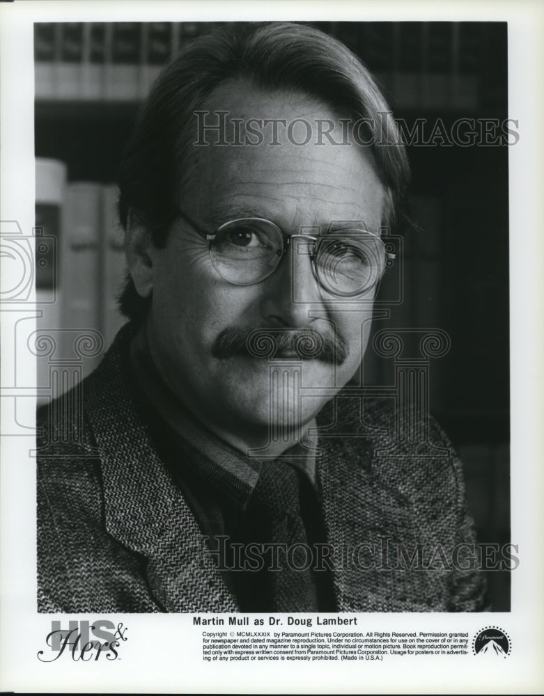 1989 Press Photo Martin Mull in His &amp; Hers - cvp58208- Historic Images