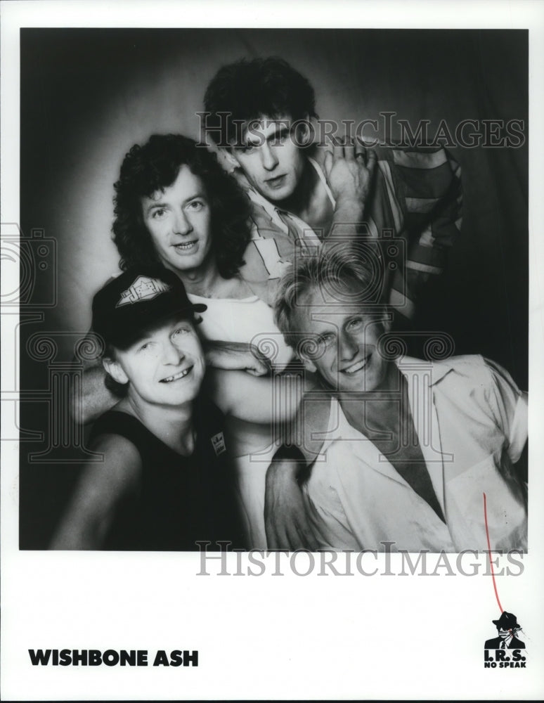 1988 Press Photo Andy Powell Bob Skeat Muddy Manninen Joe Crabtree Wisbone Ash- Historic Images