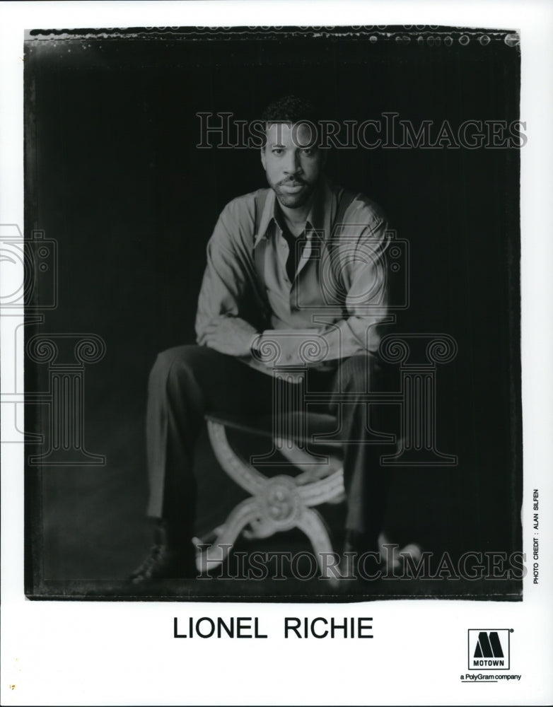 Press Photo Lionel Richie Music Artist - cvp58711- Historic Images