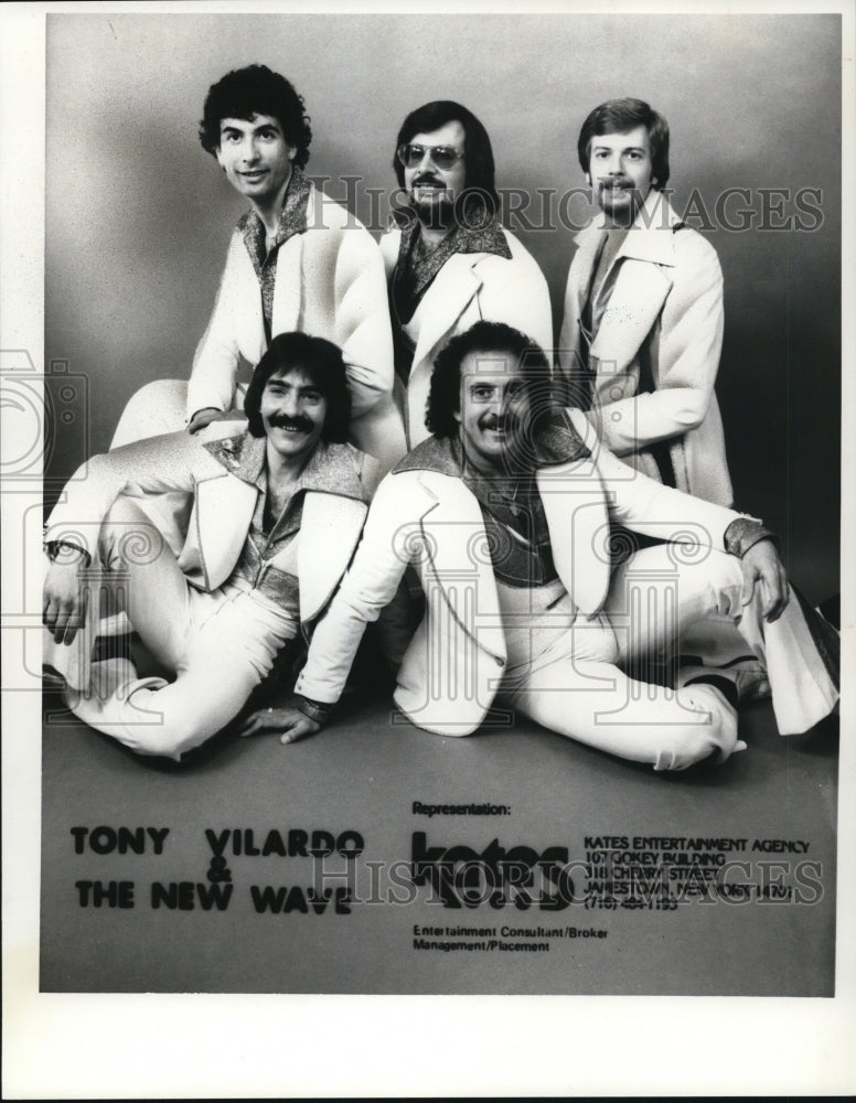 1980 Press Photo Tony Villardo and the New Wave- Historic Images