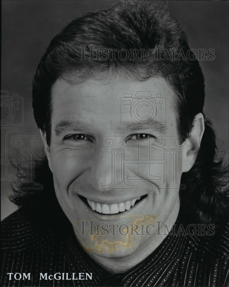 1997 Press Photo Comedian Tom McGillen - cvp59558