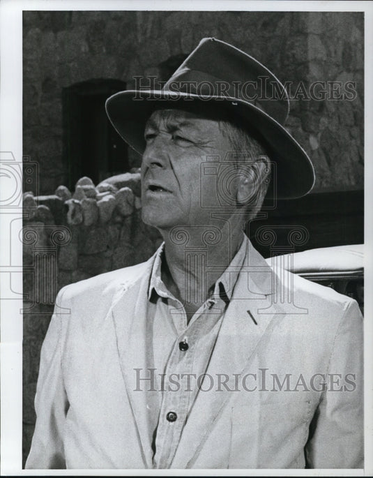1970 Press Photo Robert Young of The Name of the Game - cvp60974- Historic Images