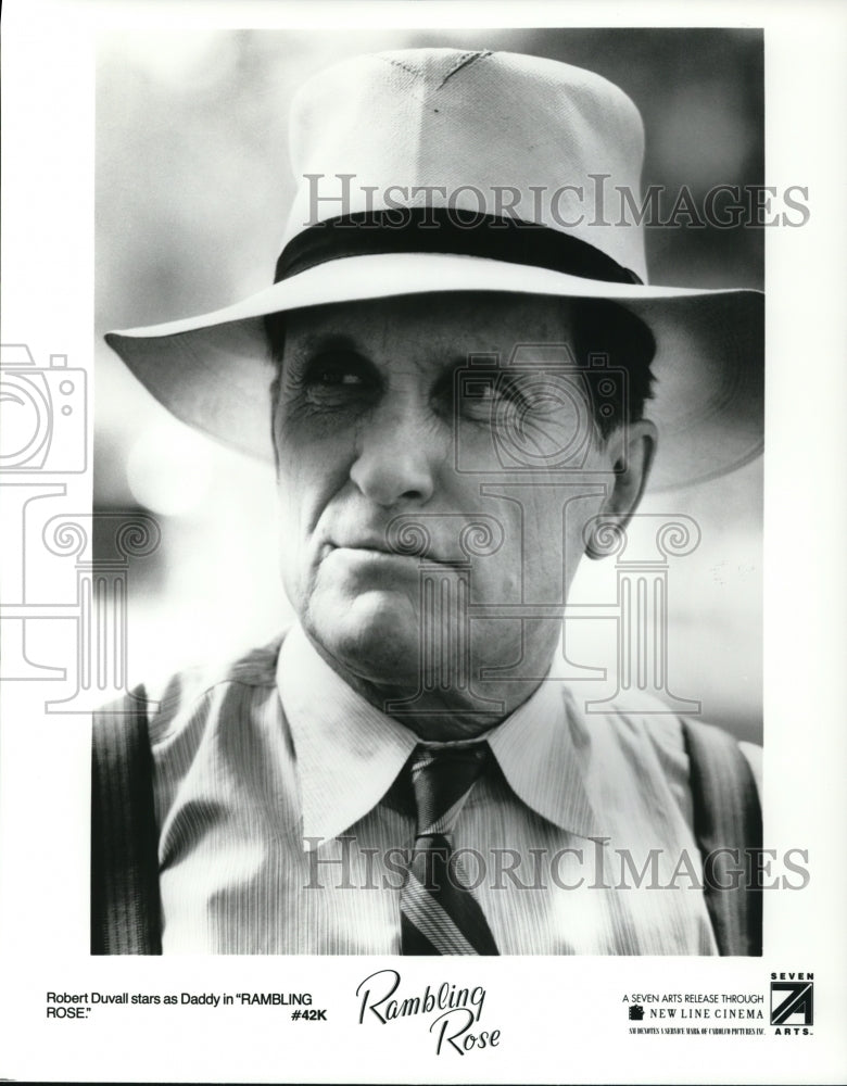 1992 Press Photo Robert Duvall in &quot;Rambling Rose&quot; - cvp61049- Historic Images