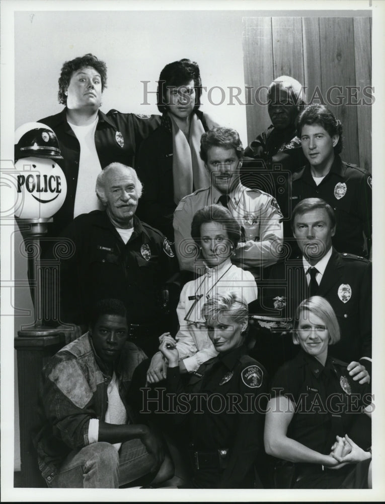 1985 Press Photo Rick Ducommun and Pete Wilcox in The Last Prescient - cvp61075- Historic Images
