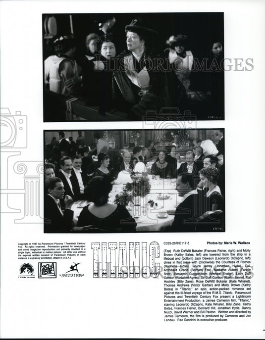 1997 Press Photo Movie Titanic - cvp61153- Historic Images