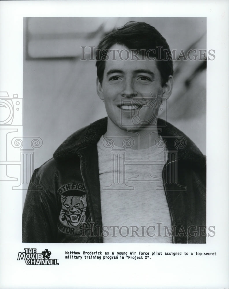 1988 Press Photo Matthew Broderick stars in Project X - cvp61445- Historic Images