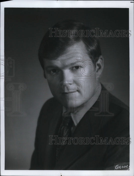 1970 Press Photo Wes Sarginson NBC News BUreau - cvp61934- Historic Images