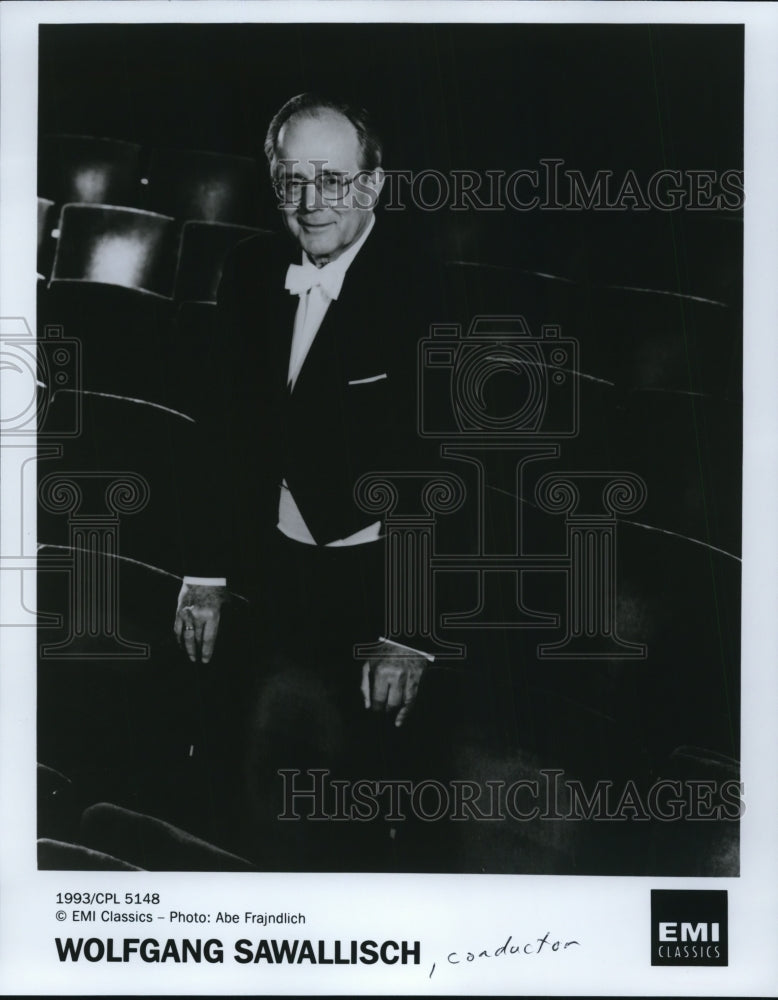 1994 Press Photo Wolfgang Sawallisch Conductor - cvp61998- Historic Images