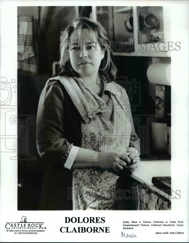 1995 Press Photo Kathy Bates in Dolores Claiborne - cvp62458- Historic Images