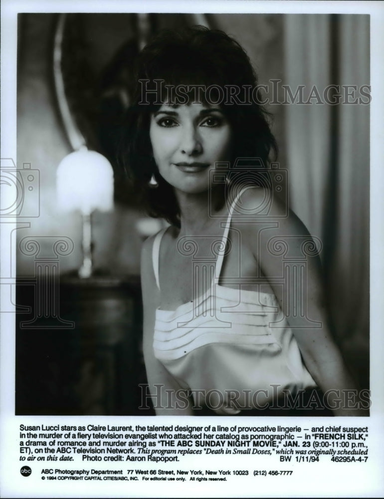 1994 Press Photo Susan Lucci in French Silk - cvp62658- Historic Images